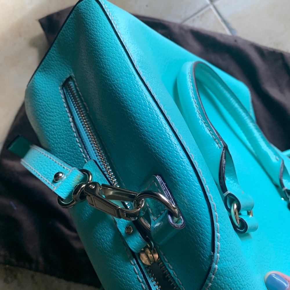Kate Spade Aqua/ Tiffany Blue Purse 💙 - Picture 9 of 14